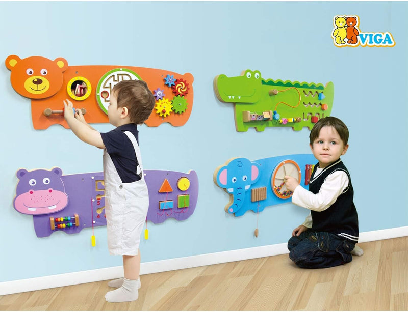 Viga Eitech GmbH 50469 Toys - Wall Toy Crocodil, 91 cm Krokodil, Krokodil