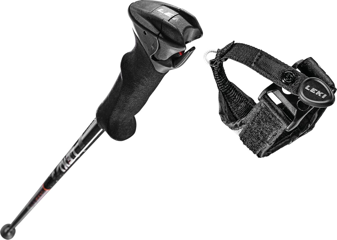 Leki Stick, Unisex 1 Weiss/Schwarz/Silber, 1 Weiss/Schwarz/Silber