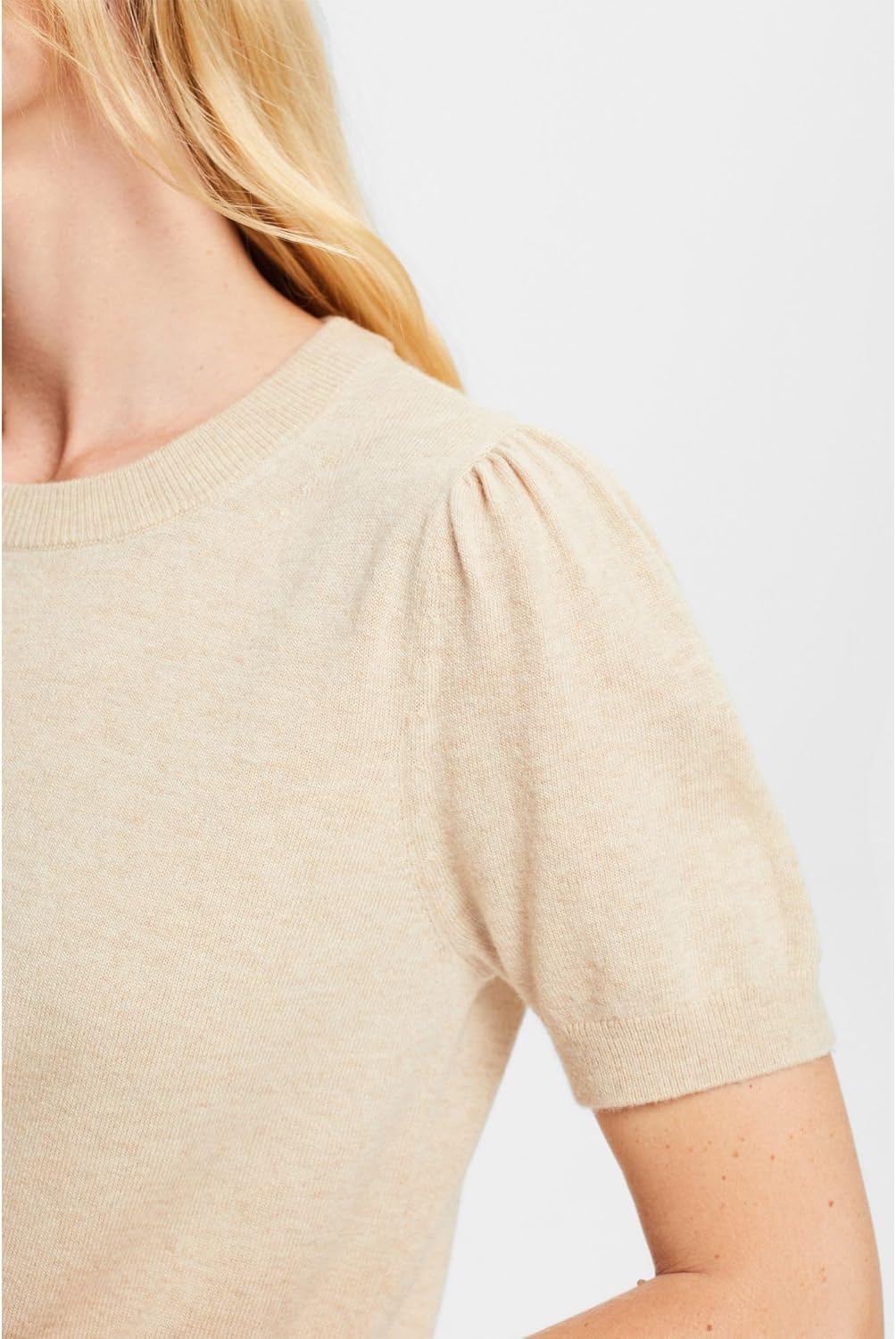 ESPRIT Damen Pullover L 299/Cream Beige 5, L 299/Cream Beige 5