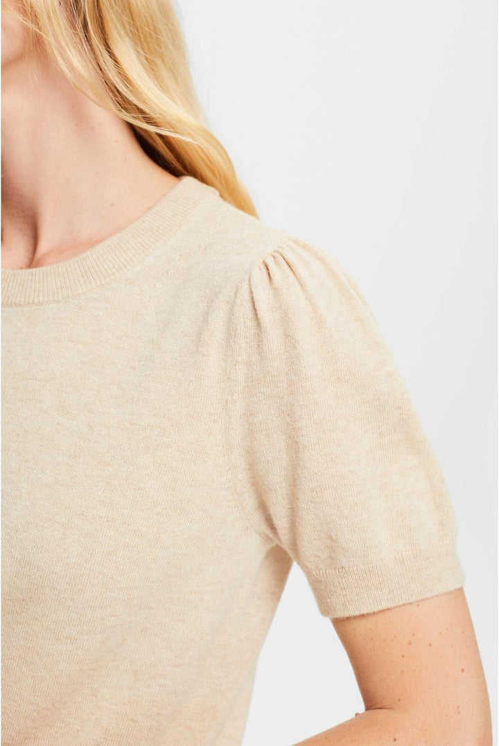 ESPRIT Damen Pullover L 299/Cream Beige 5, L 299/Cream Beige 5