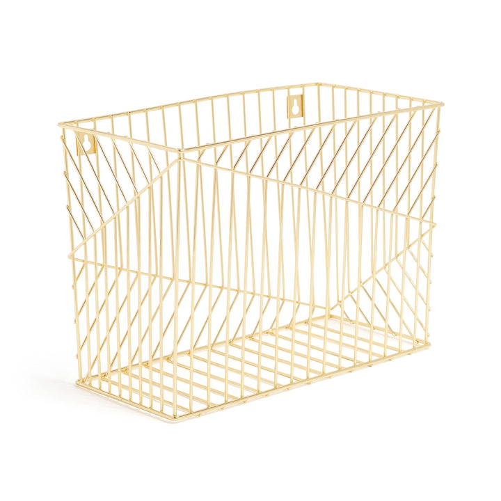 U Brands Vena Collection Hängeregister, Metall, Briefgrösse, Schreibtischzubehör, goldfarben Metall