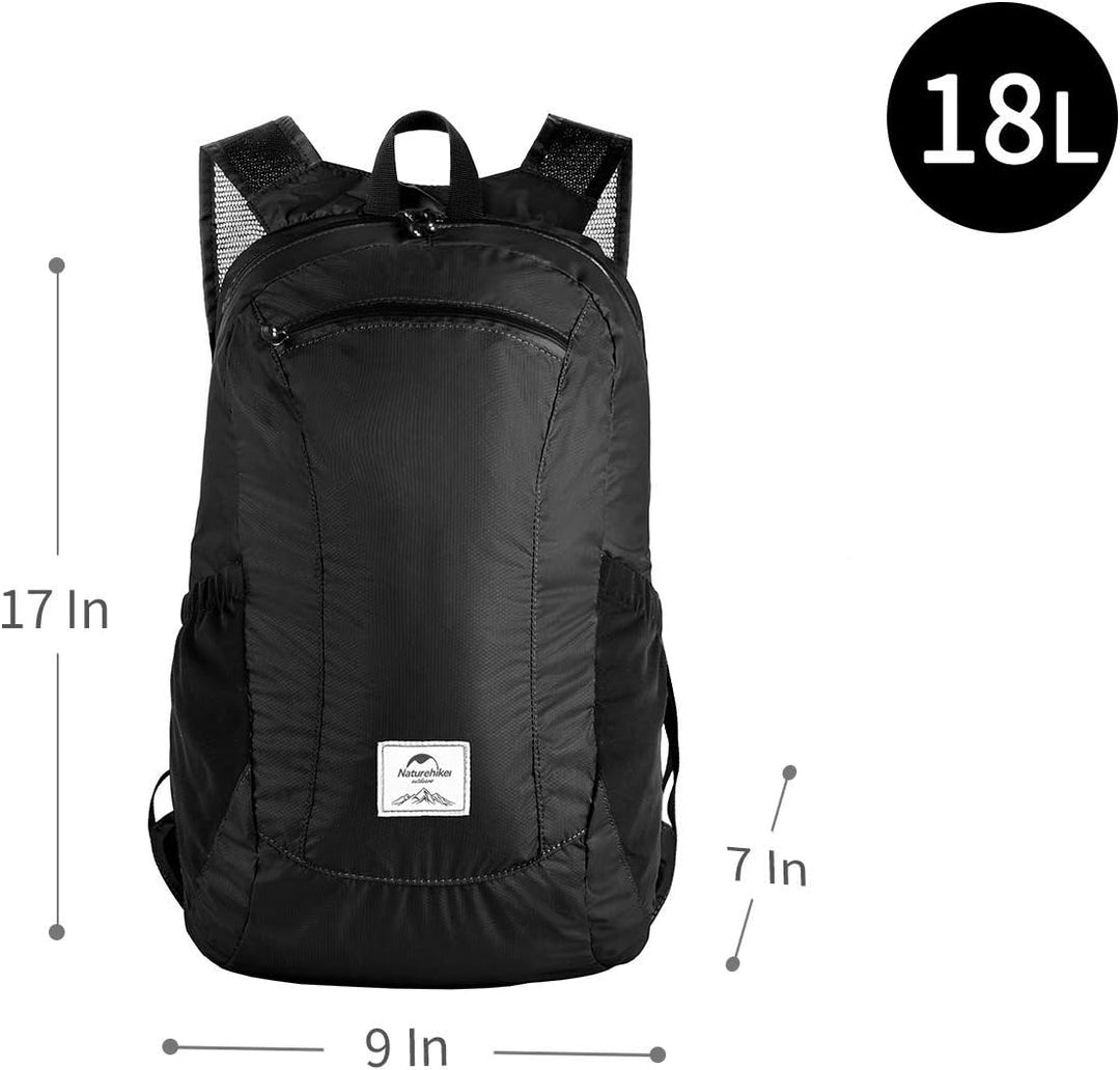 Naturehike Ultra Leichtes Packbar Wasserdicht Wandern Daypack, Kleiner Rucksack Dauerhaft Handliche