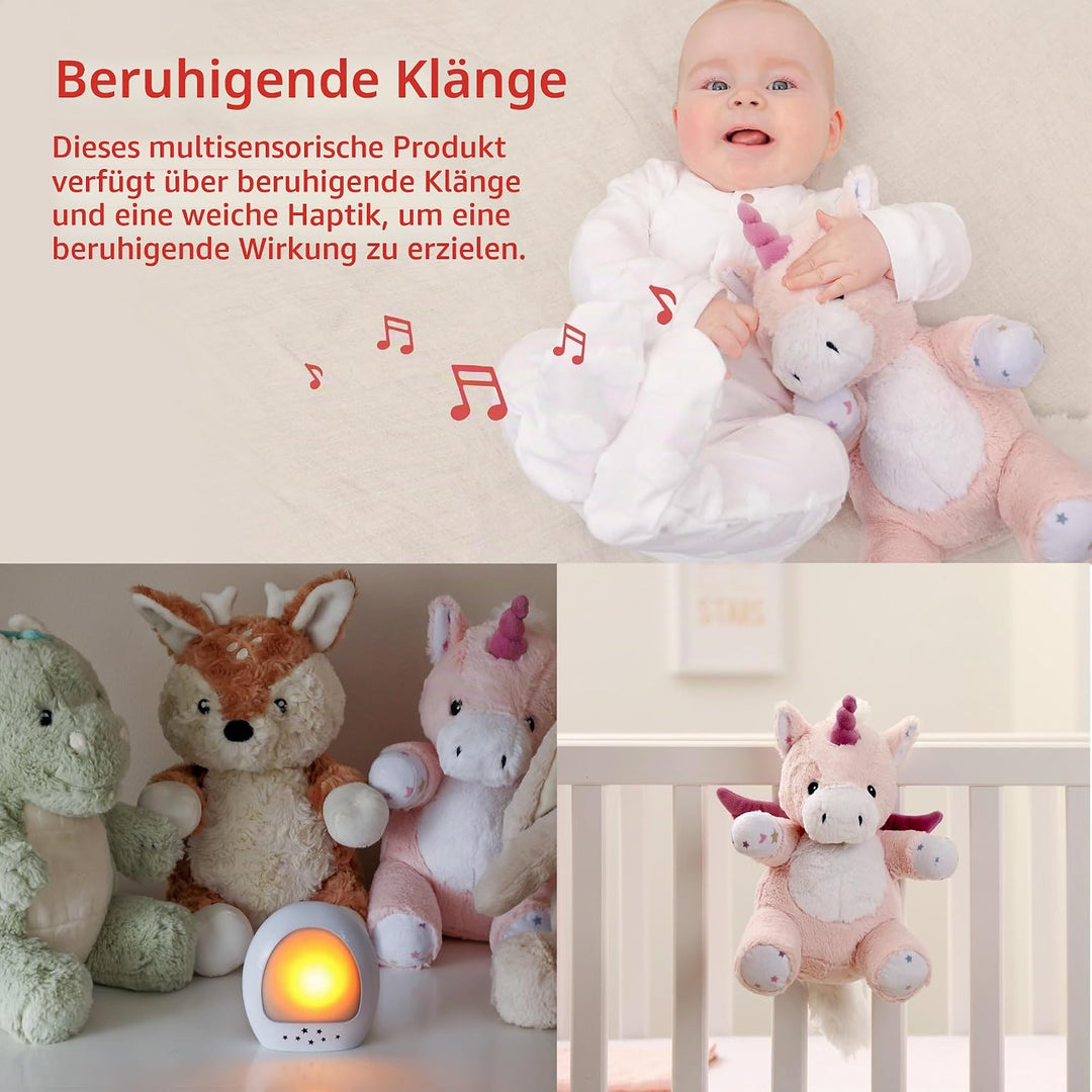 Cloud.b LoveLight™ Buddies - Lily das Einhorn | Beruhigende Klänge | Sprachaufnahme | Shake &amp; Play |