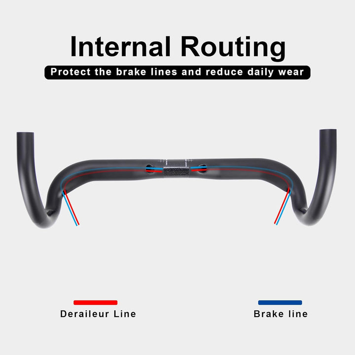 RXL SL carbon lenker gravel 31.8mm lenker rennrad carbon internes Routing drop bar carbon UD matt Sc