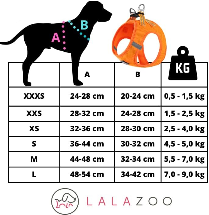 Miami Hundegeschirr Step-in – No-Pull leicht & atmungsaktiv gepolstert & reflektierend verstellbar m