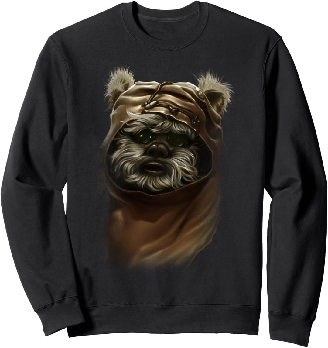 Star Wars Detailed Ewok Portrait Sweatshirt