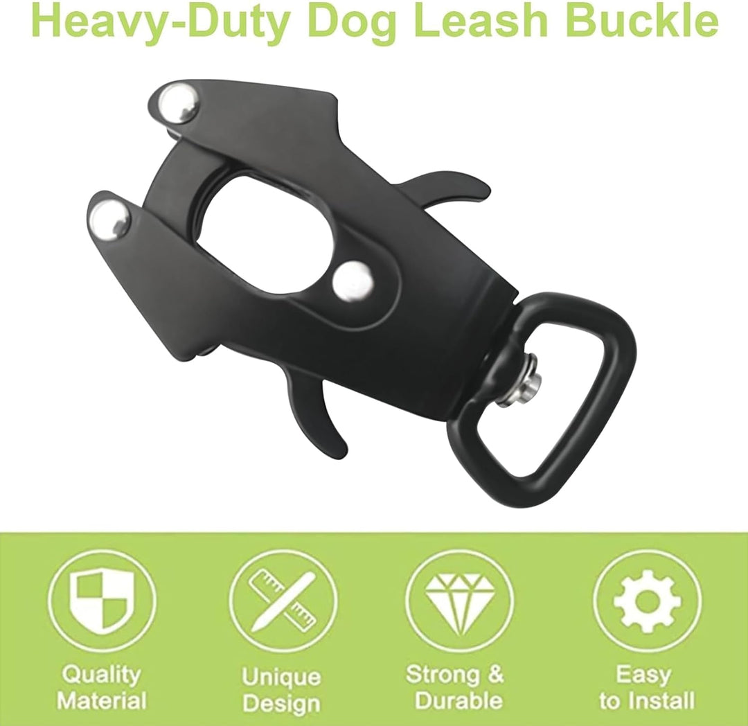 Frog Clip 2er Pack Platz Aluminium Locking Hundeleine Schnalle Drehbare Schnellverschlussschnalle Ro