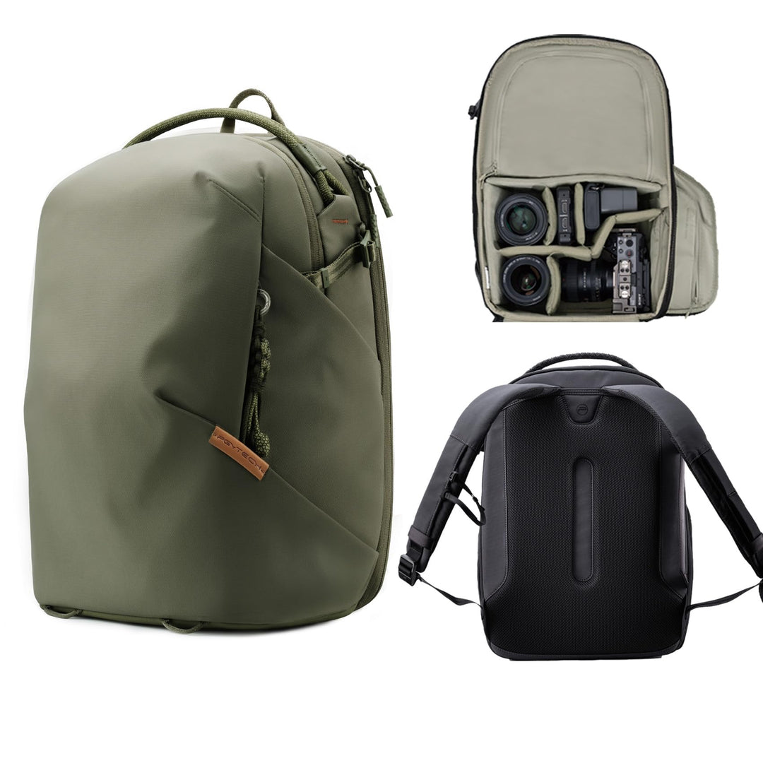 PGYTECH OneGo Lite Kamerarucksack 22L, Leichter Wasserabweisend Rucksack Fotografin für Stadt & Reis