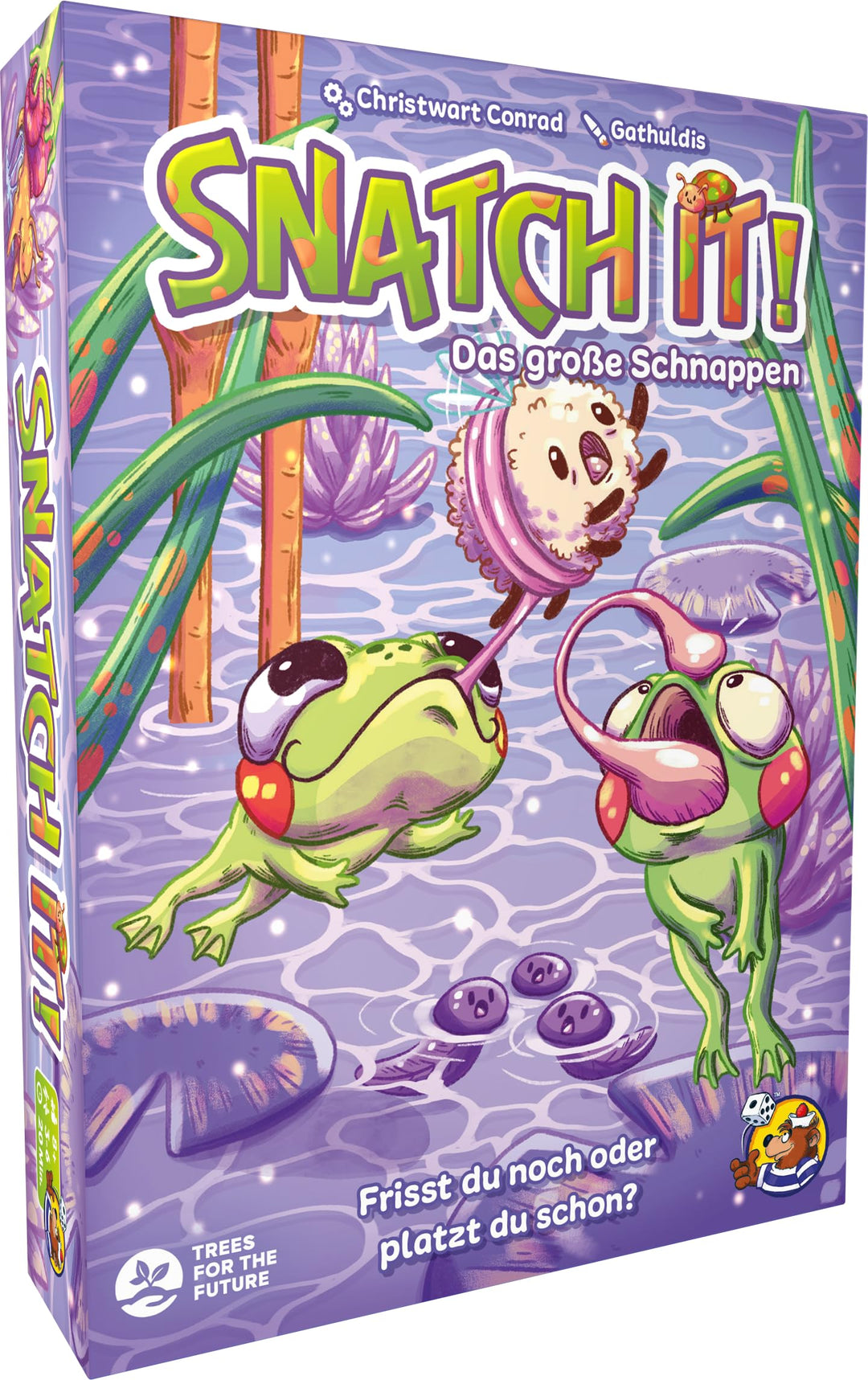 HeidelBär Games - Snatch It! - Kartenspiel Familienspiel - Deutsch - 3-6 Personen - ab 8 Jahren