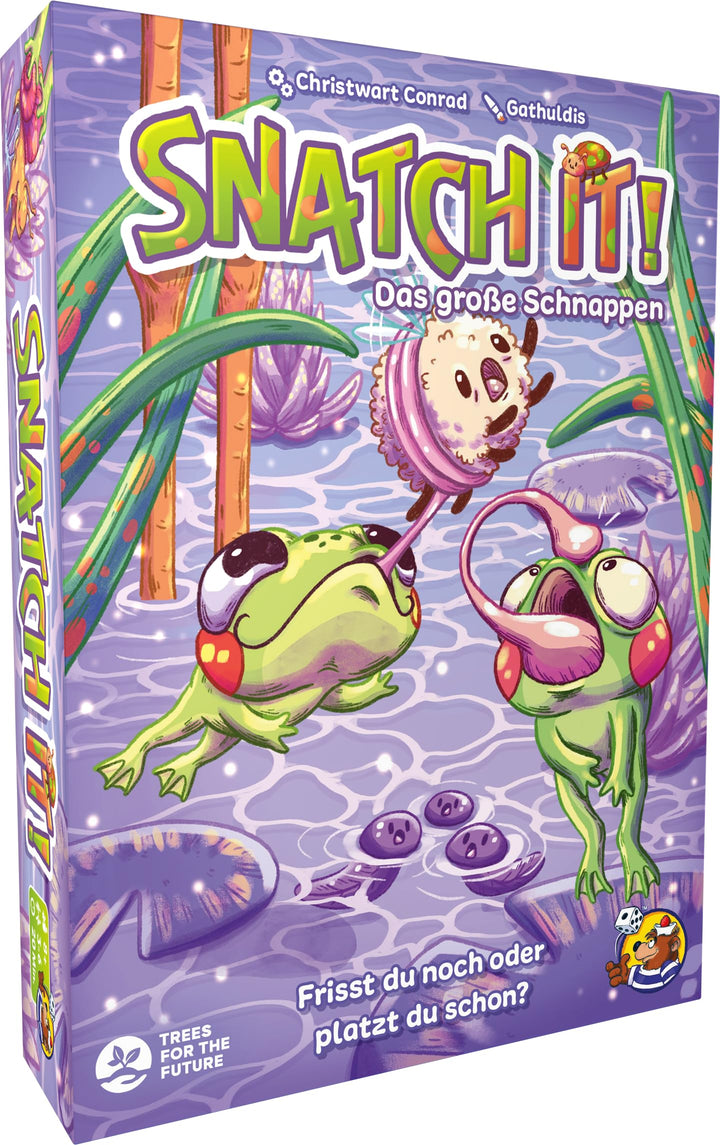 HeidelBär Games - Snatch It! - Kartenspiel Familienspiel - Deutsch - 3-6 Personen - ab 8 Jahren