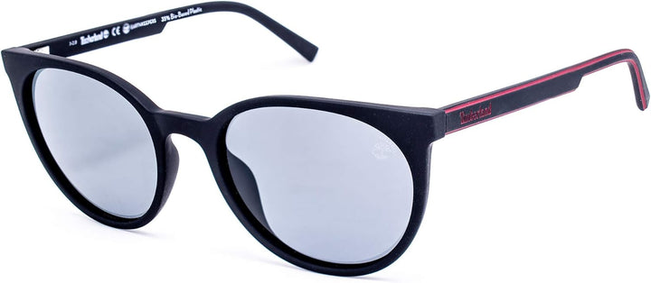 Timberland Unisex-Erwachsene TB9176-5302D Sonnenbrille, Matt Schwarz/Rauch, 53