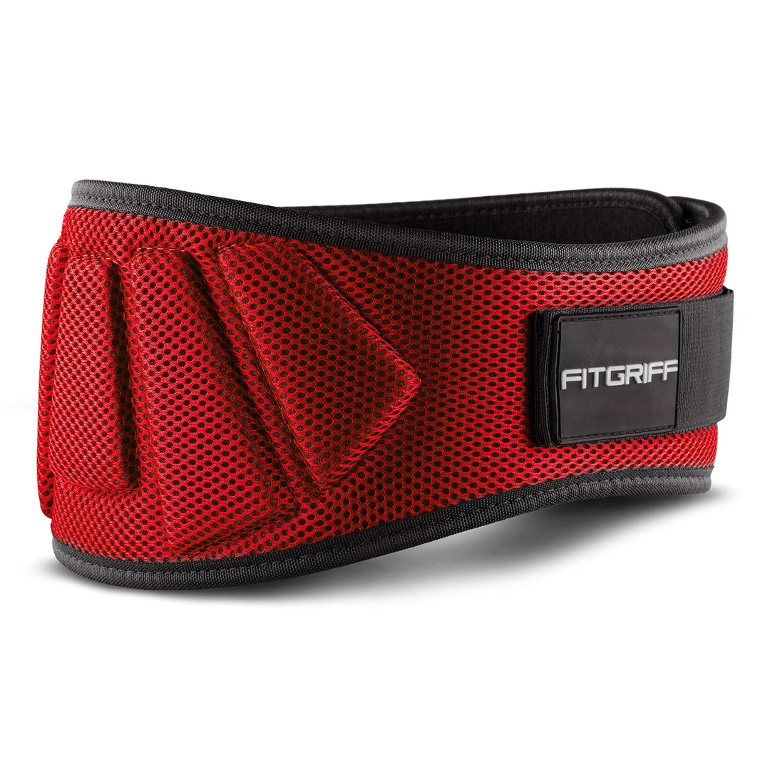 FITGRIFF® Gewichthebergürtel V1 - Fitness-Gürtel für Bodybuilding, Krafttraining, Gewichtheben und C