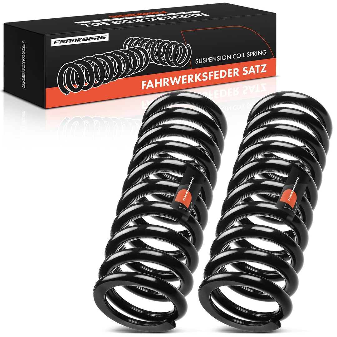 Frankberg 2x Federn Fahrwerksfeder Hinterachse Kompatibel mit SL R129 280 300 320 Cabriolet 1989-200