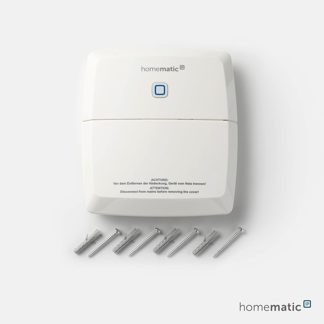 Homematic IP Schaltaktor für Heizungsanlagen – 2-Fach, 3680 W, 230 V, 150842A0, Schaltaktor für Heiz