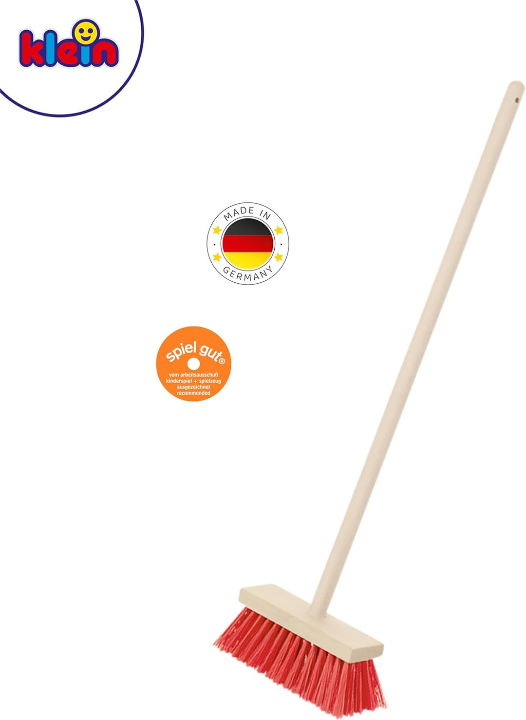 Theo Klein 2794 Bosch Stielgeräte Set I bestehend aus Schaufel, Laubrechen, Rechen und Besen I Spiel