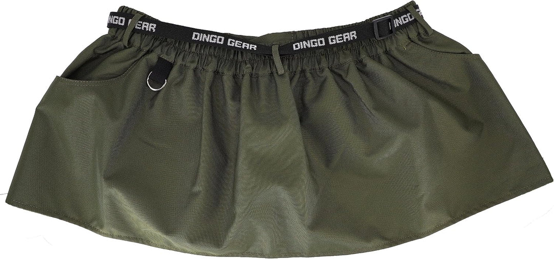 Dingo Gear Trainingsgürtel Arbeitskirt Schutzbekleidung Agility Trainer Helfer Ipo Sporthund XL Grün