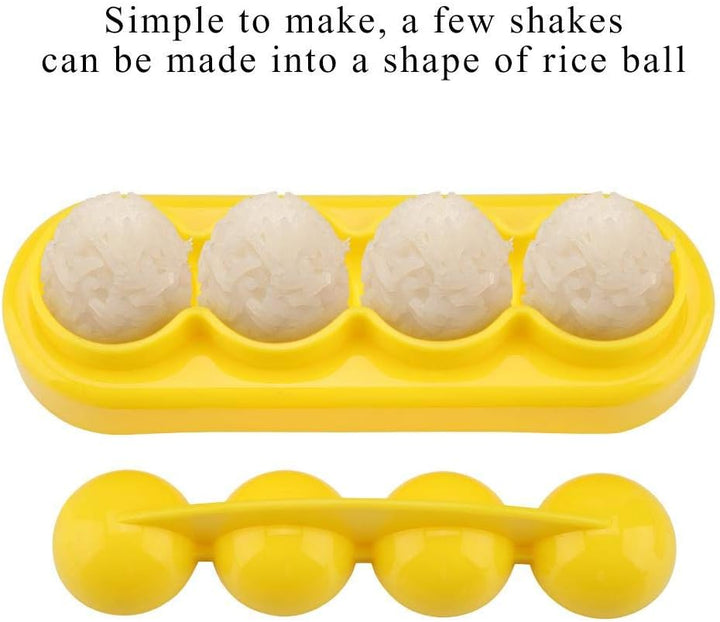 TOPINCN DIY Kleine Sushi Reisbällchen Form Lebensmittelqualität Pp Material Handwerk Reisrolle Form