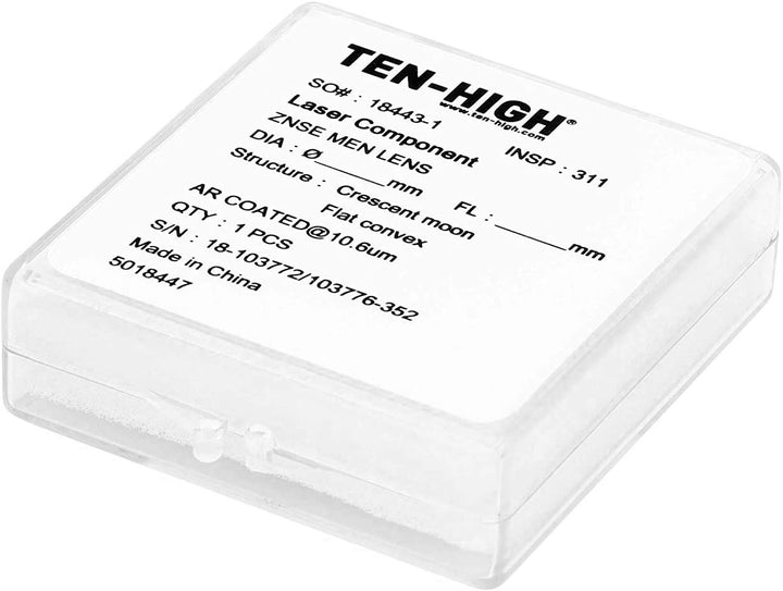 TEN-HIGH Dm. 20 mm Fokus Linse Brennweite Linse für CO2 Laser Gravier- und Schneiden Maschine, FL: 2
