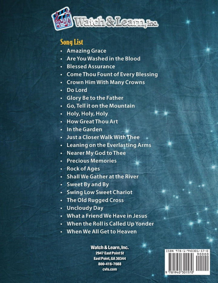 Easy Gospel Songbook for Ukulele: Book with Online Audio Access, Taschenbuch