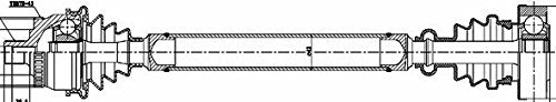 GSP 203001 Antriebswelle