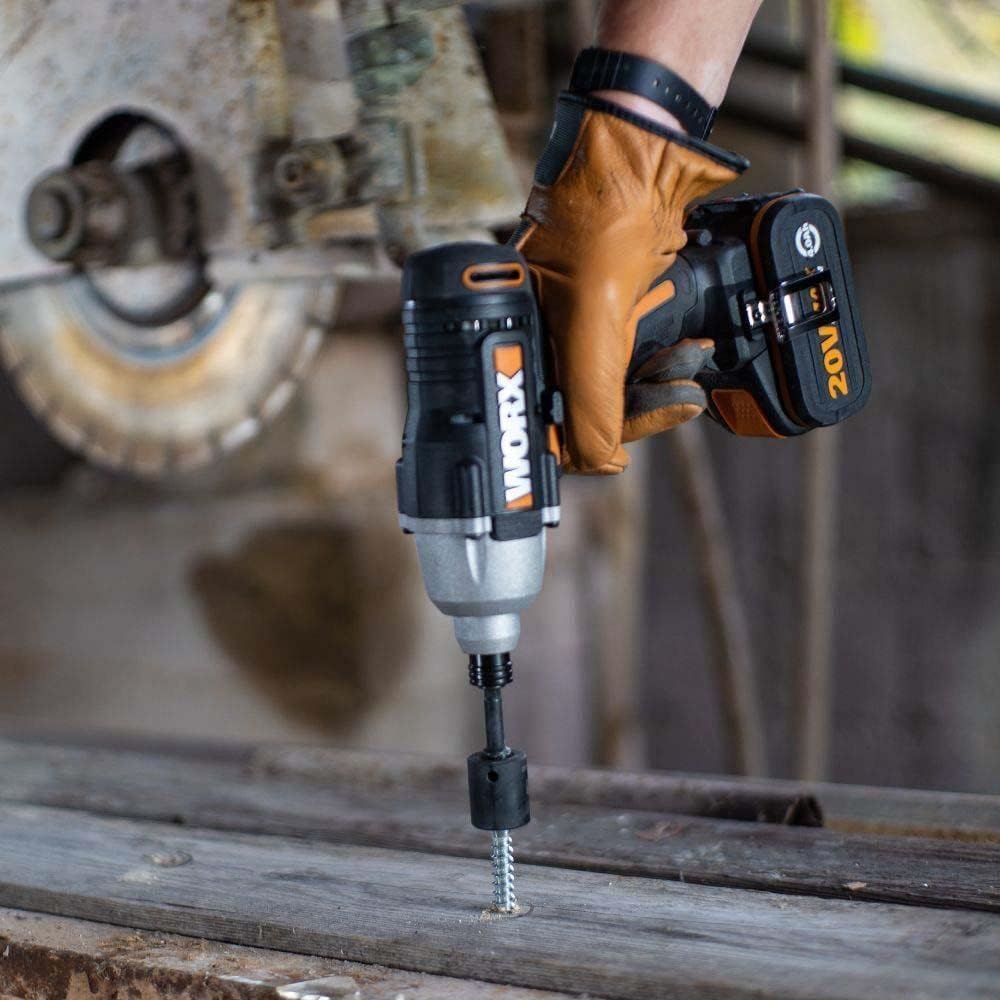 WORX WX291 Akku-Schlagschrauber 20V – Leistungsstarker Akkuschrauber zum Schrauben – max. Drehmoment