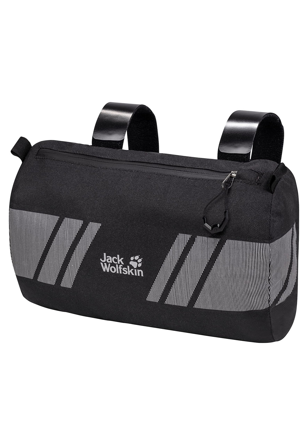 Jack Wolfskin Unisex Handlebar 2In1 Fahrradtaschen, Flash Black, One Size