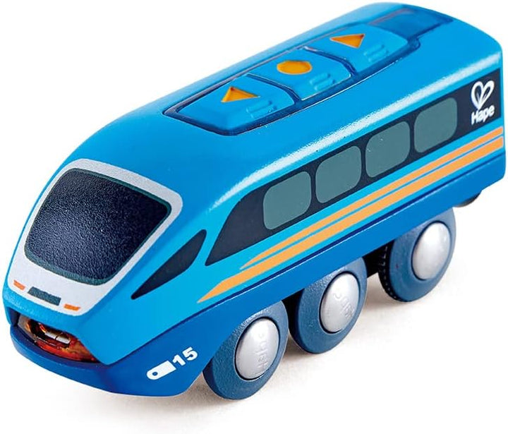 Hape E3726 Ferngesteuerter Zug Eisenbahnwelt, Blau Ferngesteuerter Zug Single, Ferngesteuerter Zug S
