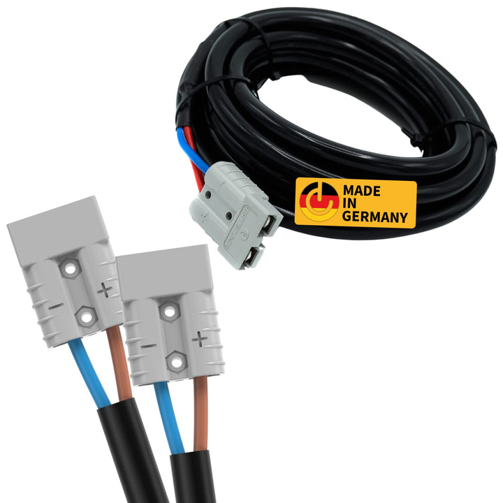 CAMPERPOWER | 10m Photovoltaik Verlängerungskabel für mobile Solartaschen | 50A Anderson Steckverbin