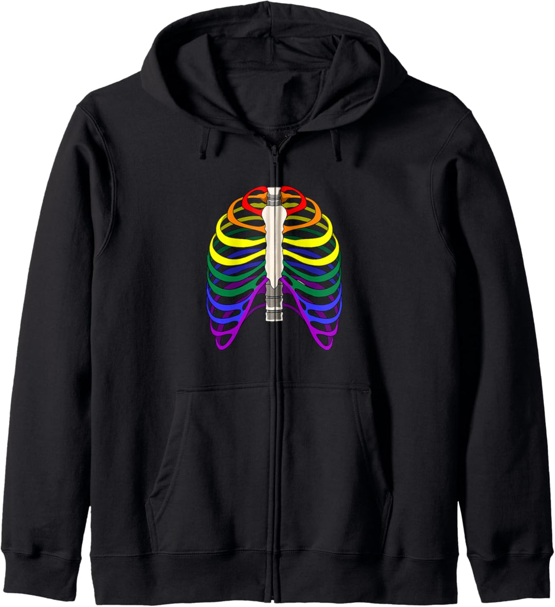 LGBTQ Stolz bis auf die Knochen Kapuzenjacke