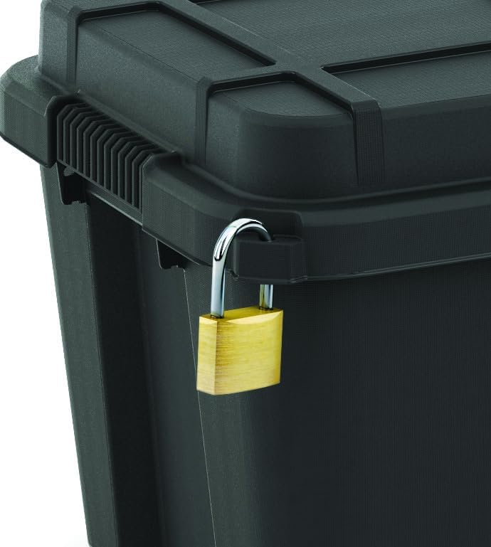 Kis Aufbewahrungsbox Scuba Box 43 Liter in schwarz-blau, Plastik, 59.5x39x34 cm