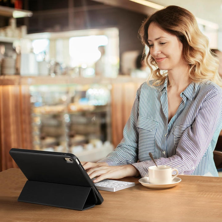 Vobafe Bluetooth Faltbare Tastatur mit Touchpad Kabellose Klappbare, Tragbare Mini Tastatur mit 3 Bl