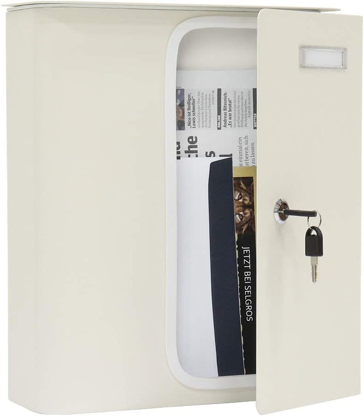Rottner Briefkasten Splashy (Weiss Weiss), Weiss Weiss