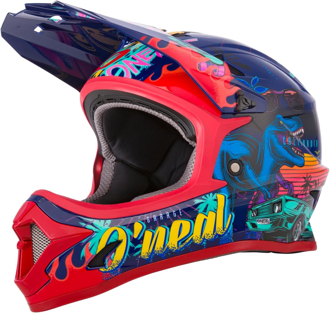 O'NEAL | Mountainbike-Helm | Kinder | MTB Downhill | ABS Schale, Lüftungsöffnungen für optimale Belü