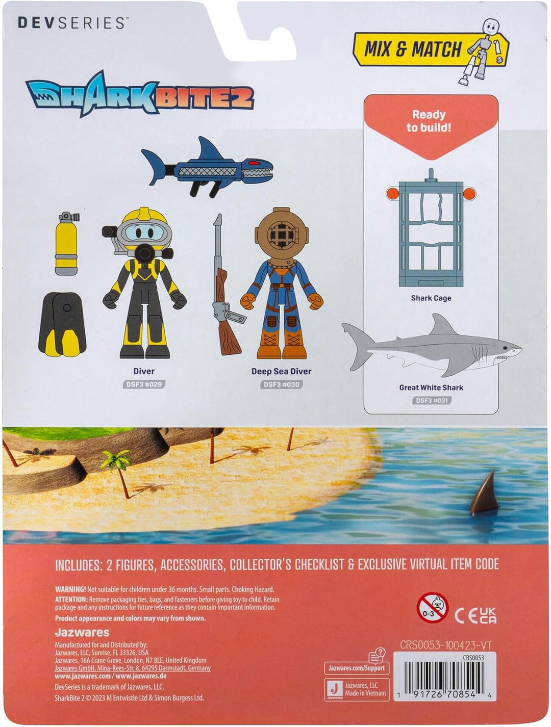 DEVSeries - Game Pack - Shark Bite 2: Shark Cage Haifischkäfig, Haifischkäfig