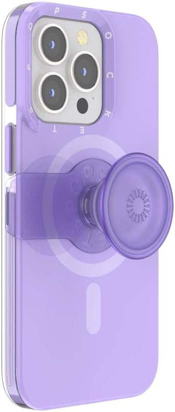 PopSockets: PopCase für MagSafe - Hülle für iPhone 13 Pro mit Abnehmbarem PopGrip Slide Sockel und G