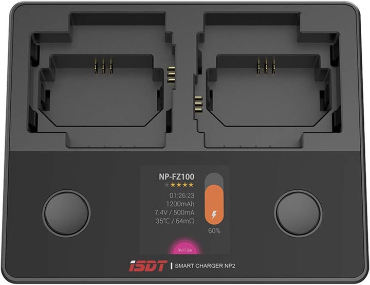 ISDT NP-FZ100 NP-FW50 NP-BX1 Kamera Akku Dual Ladegerät für Sony DSC-RX100,DSC-RX100 II, DSC-RX100M