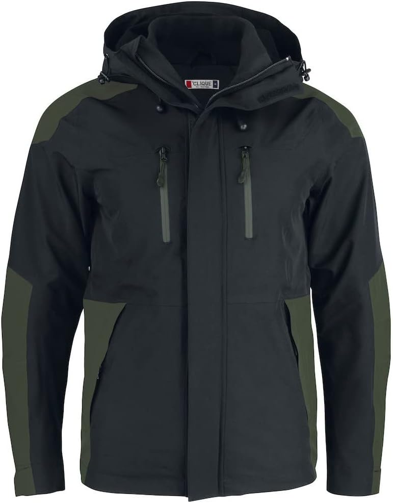 CliQue Unisex Stafford Jacket Jacke, Navy, L