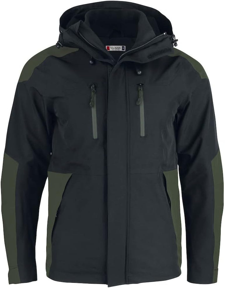 CliQue Unisex Stafford Jacket Jacke, Navy, L