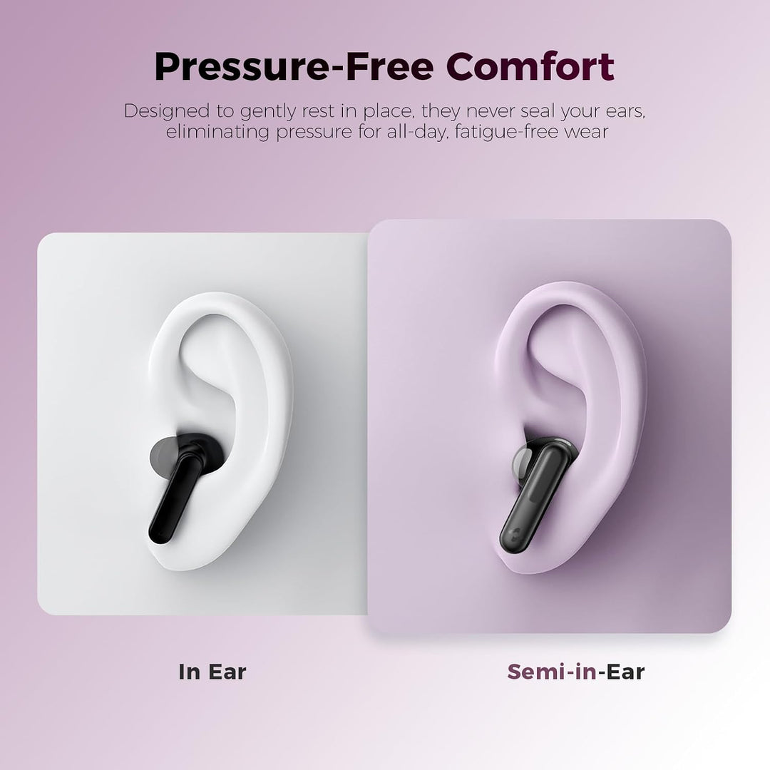 havit Adaptive Hybrid ANC Wireless Earbuds, Bluetooth 15,2 cm Ohr-Kopfhörer, IP54 3D Bass Stereo Wir