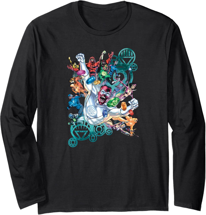 Green Lantern Lanterns Unite Langarmshirt