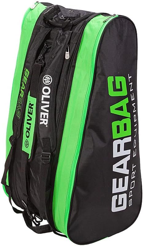 Oliver Gearbag Black-Green Racketbag Tennis Squash Badminton