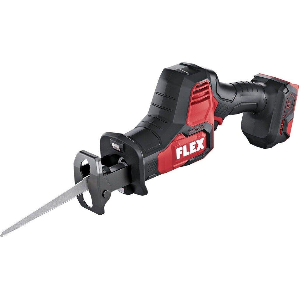 Flex Akku Säbelsäge RS 25 18.0-EC C (Säge ohne Akku, Sägeblatt schwenkbar 180°, Hub 25 mm, Leerlaufh