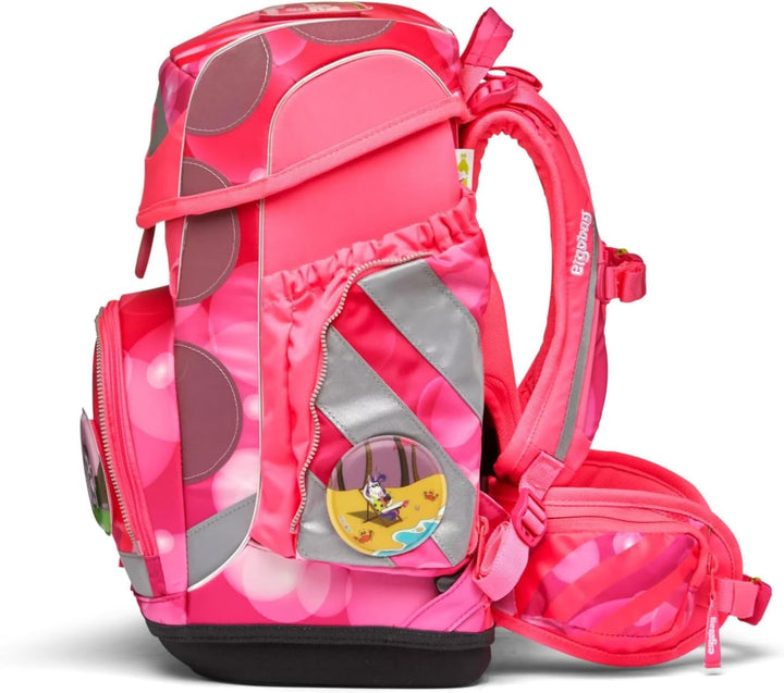 ergobag cubo Set ergonomischer Schulranzen, Vorgänger-Kollektion, klassisch 5-teilig 1. Klasse Grund