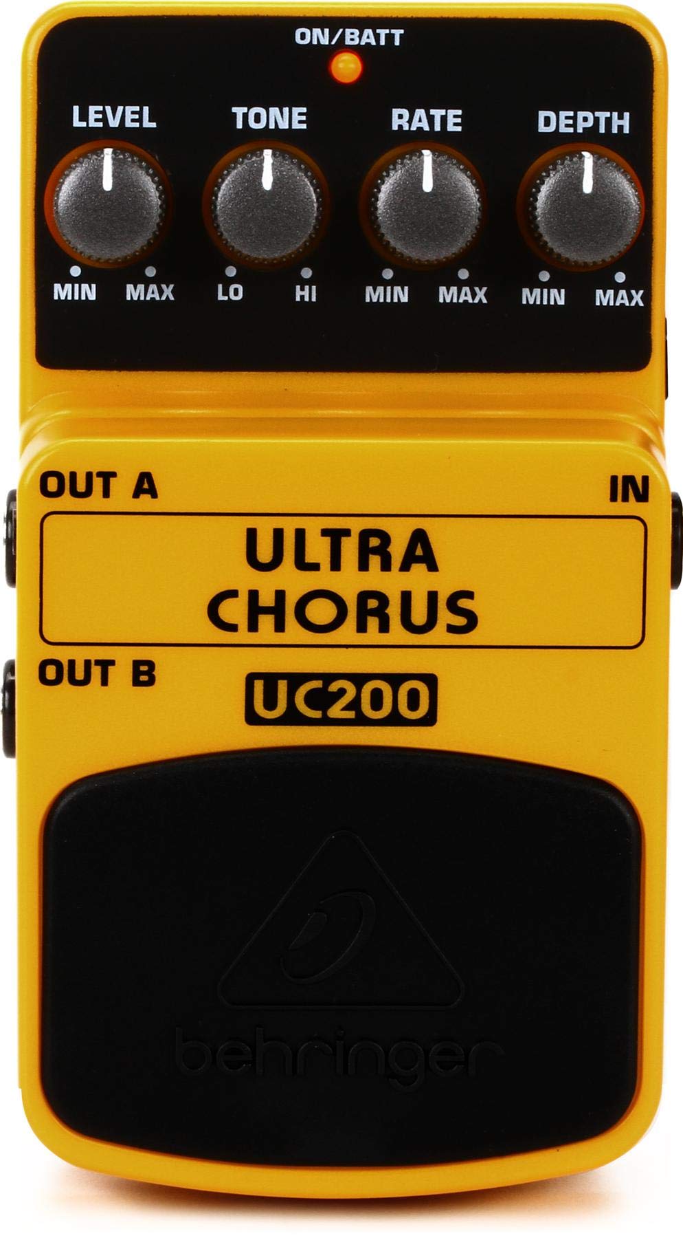 Behringer UC200 Ultimatives Stereo-Chorus-Effektpedal ULTRA CHORUS UC200 Guitar Pedal, ULTRA CHORUS