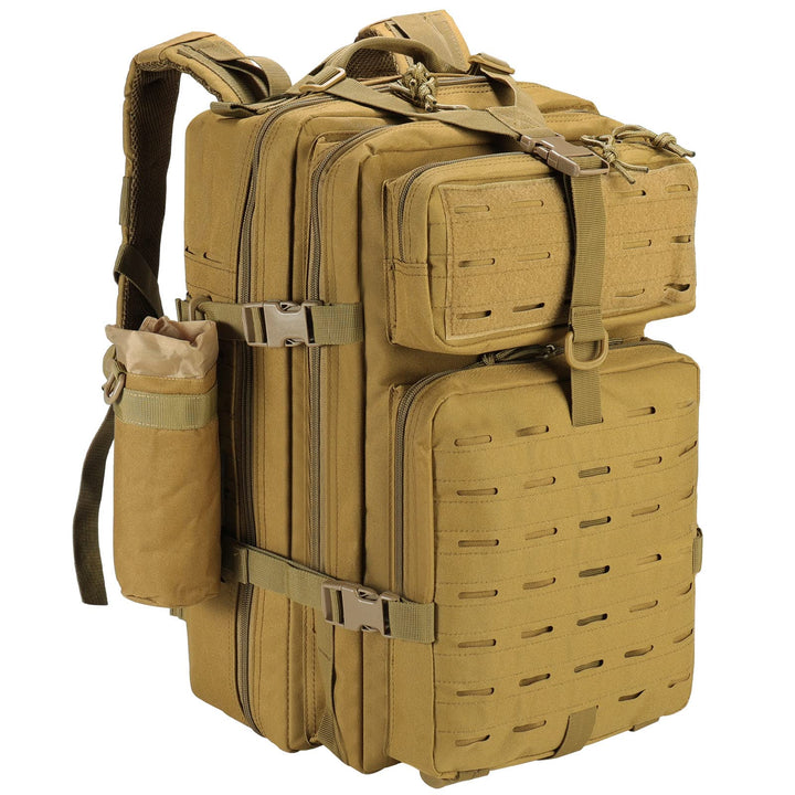 SHANNA Trekkingrucksack, Wanderrucksäcke Militärrucksack 45L Armee Rucksack MOLLE Assault Pack Takti