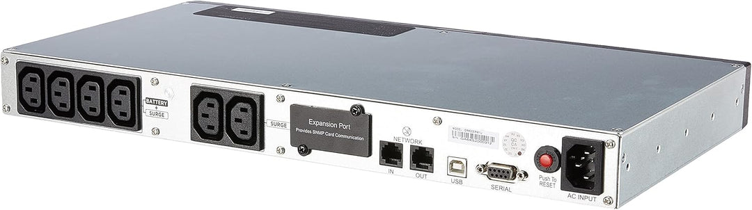 CyberPower Systems OR600ERM1U Line-Interactive, Green Power UPS 600VA/360W Rack/ 4.0W/ Energy Saving