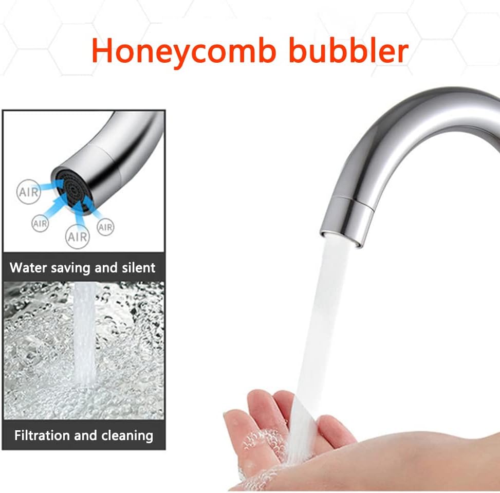 Wasserhahn Küche, Küchenspüle Einhebelmischer, Edelstahl Waschtischarmatur, Einhebel Mischbatterie,