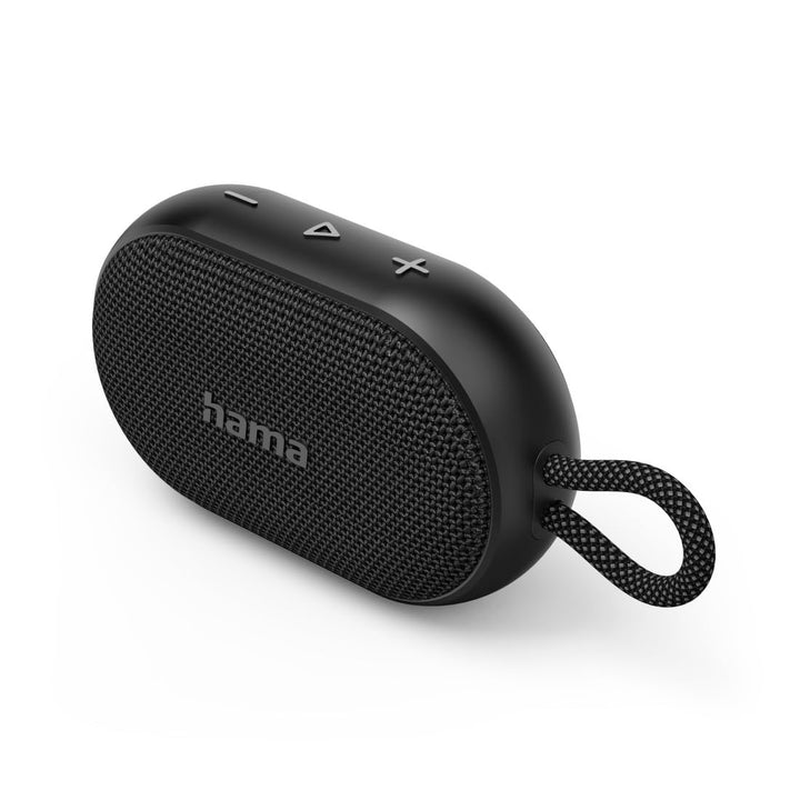 Hama Bluetooth Lautsprecher Buddy 3.0, 6W (wasserdicht IPX7, mit Akku, 12 Stunden Musik, True Wirele