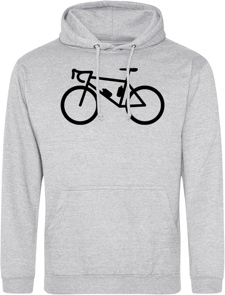 Huuraa Unisex Hoodie Bike Fahrrad Pullover Vegan Grösse S-3XL mit Motiv für alle Biker Geschenk Idee