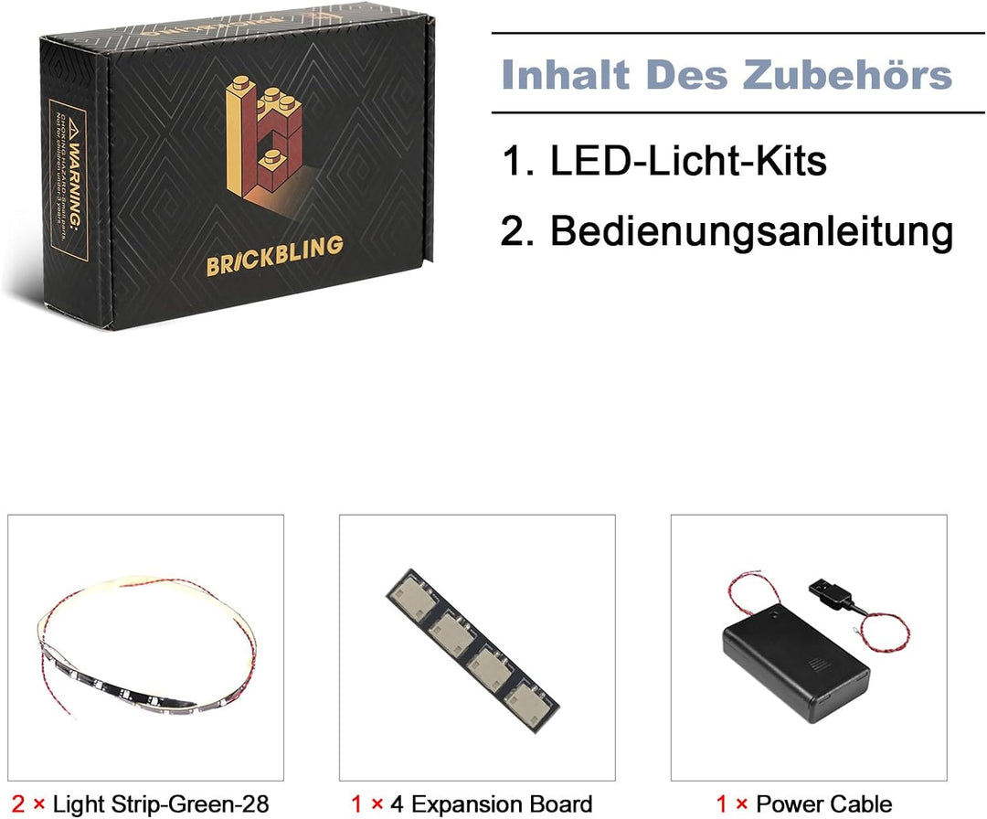Licht-Kit Kompatibel mit Lego 10349 Happy Plants Botanical Collection Set (Kein Modell), Led Beleuch